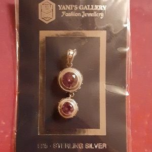 Real sterling silver necklace pendant